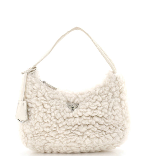 PRADA Re-Edition 2000 Hobo Cashmere Mini