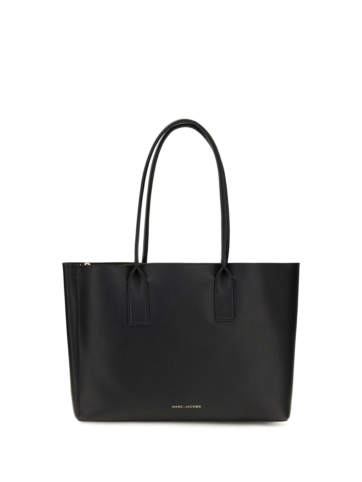 Marc Jacobs Marc Jacobs Babe Top Handle Split Leather with Polyurethane Coating Tote Bag - Black