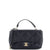 CHANEL Classic Single Flap Top Handle Bag Quilted Lambskin Mini