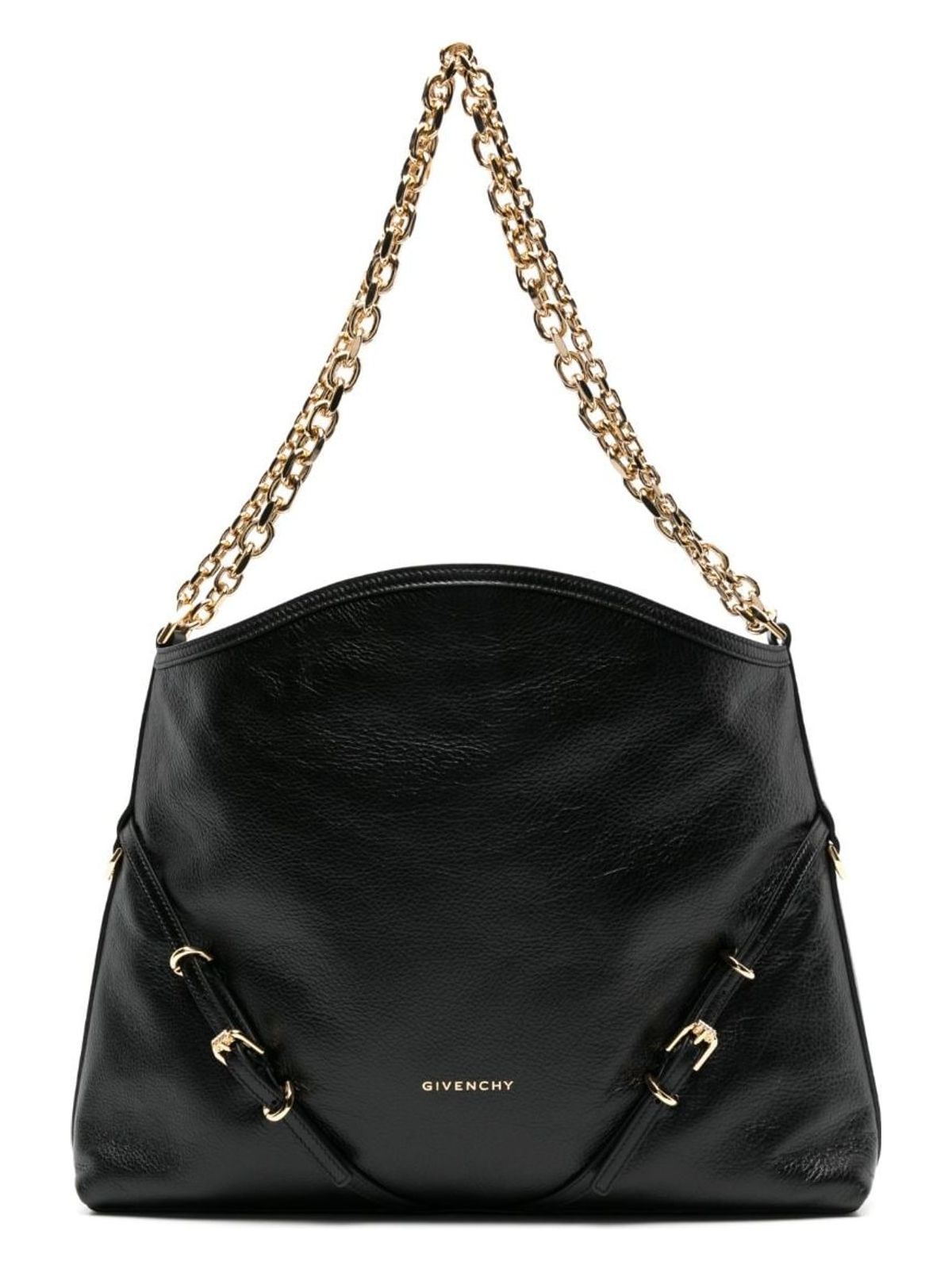 Givenchy Women's Voyou Medium Leather Shoulder Bag in Black | Size UNI | BB50Y4B1KRVOYOU001