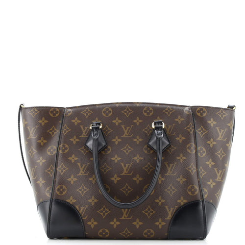 Phenix Tote Monogram Canvas with Leather MM