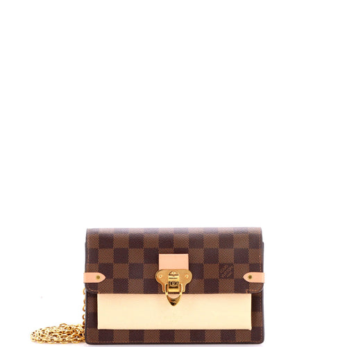 Vavin Chain Wallet NM Damier with Leather
