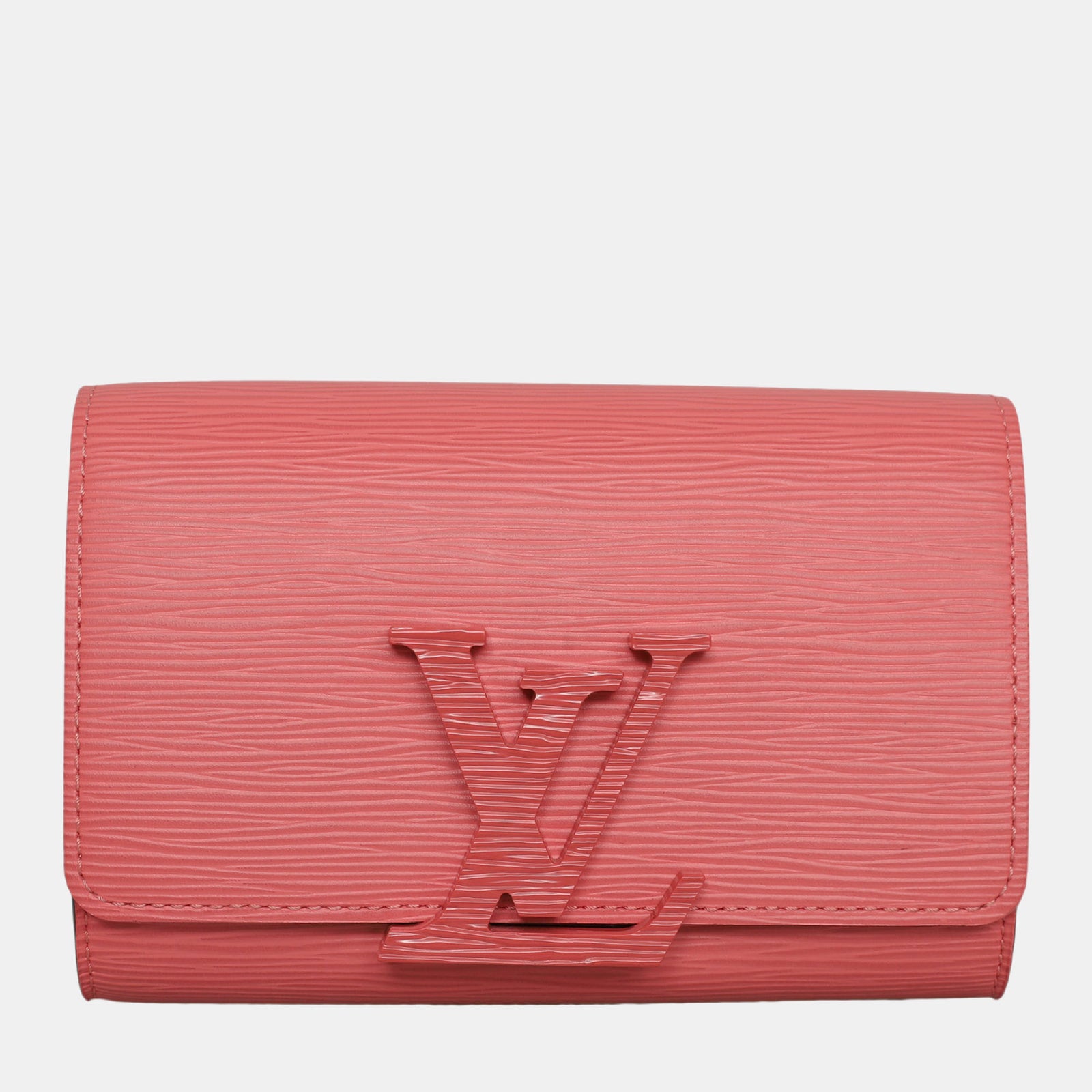 Louis Vuitton Rosa Clutch Louise PM aus Epi-Leder