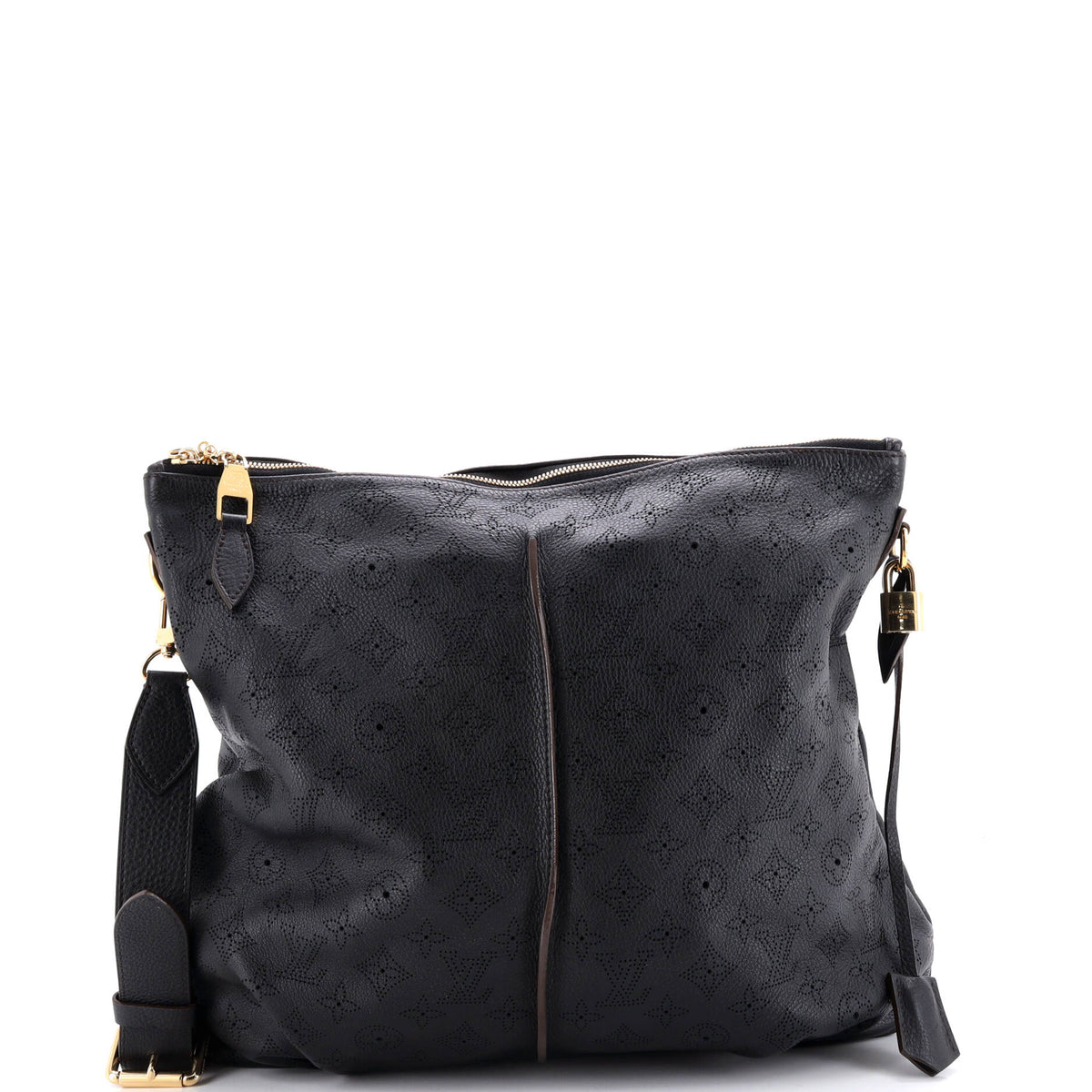 Louis Vuitton Selene Handbag Mahina Leather MM