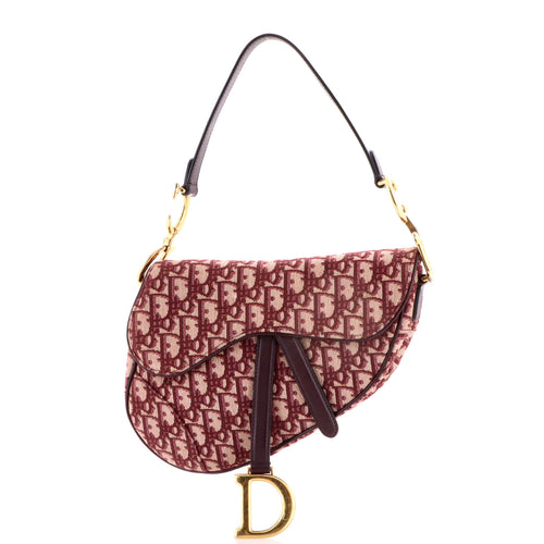 Saddle Handbag Oblique Canvas Medium