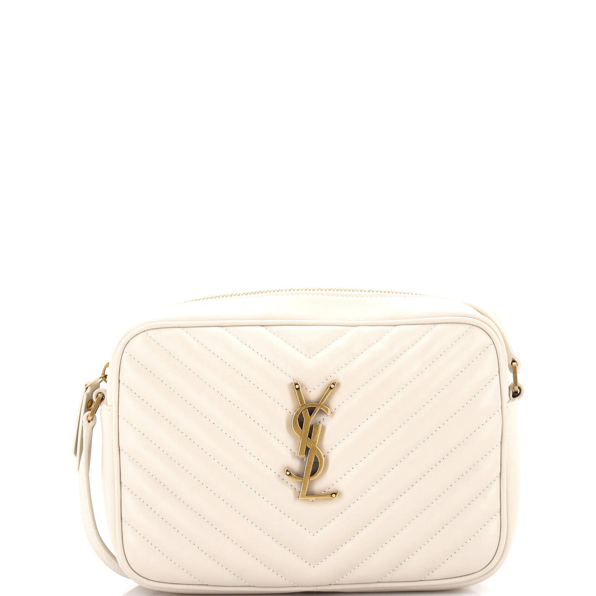 Saint Laurent Lou Camera Bag Matelasse Chevron Leather Small