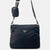 Black Nylon Leather Re-Nylon Shoulder Bag