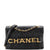 CHANEL Logo Enchained Flap Bag Quilted Calfskin Medium