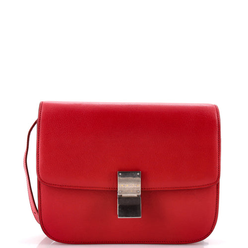 CELINE Classic Box Bag Grainy Leather Medium