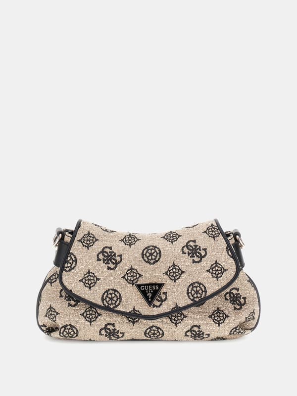 Guess Beyza 4G Peony Logo Crossbody