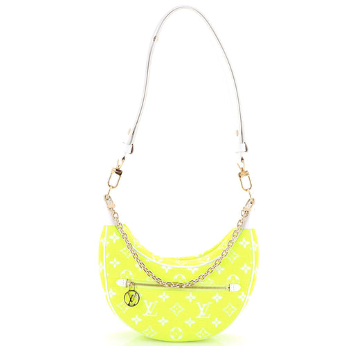 Loop Handbag LV Match Monogram Jacquard Velvet