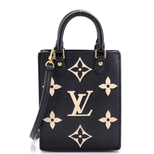 Petit Sac Plat Bag Bicolor Monogram Empreinte Giant