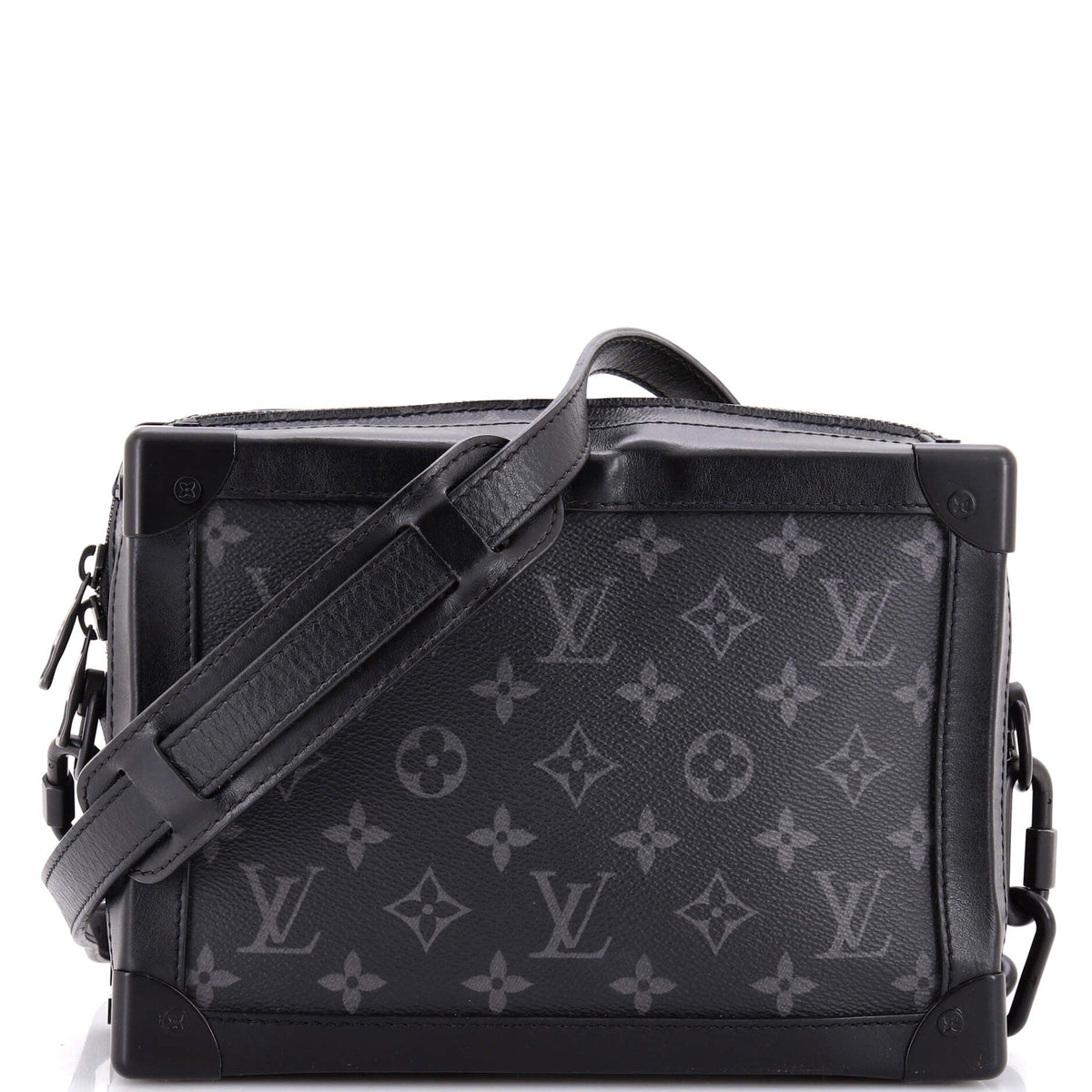 Louis Vuitton Soft Trunk Bag Monogram Eclipse Canvas