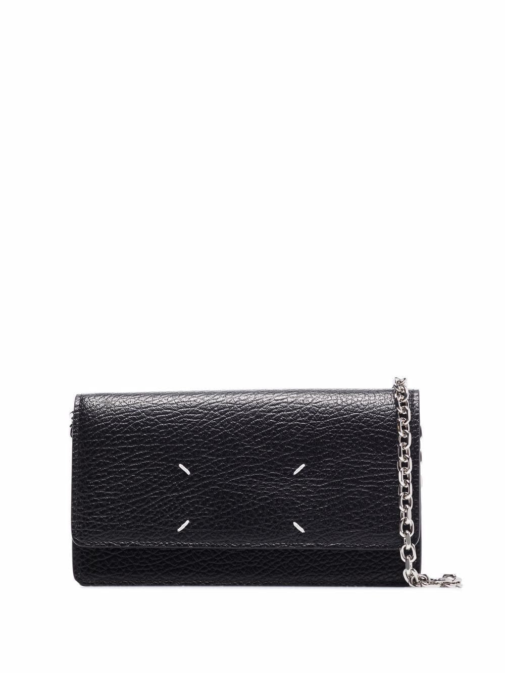 Maison Margiela Women's Medium Chain Wallet in Black | Size UNICA | SA3UI0008P4455