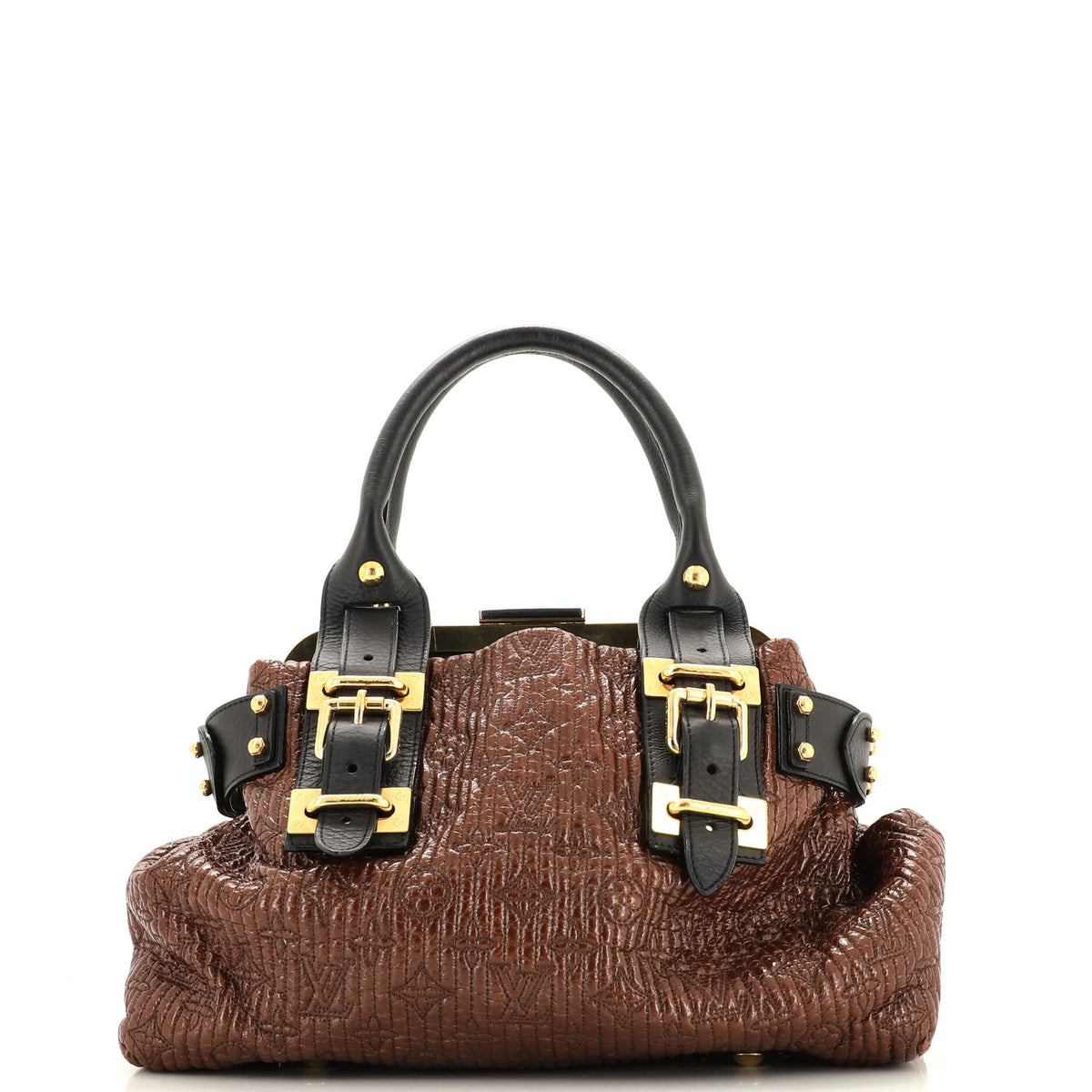 Louis Vuitton Motard Biker Handbag Monogram Quilted Leather