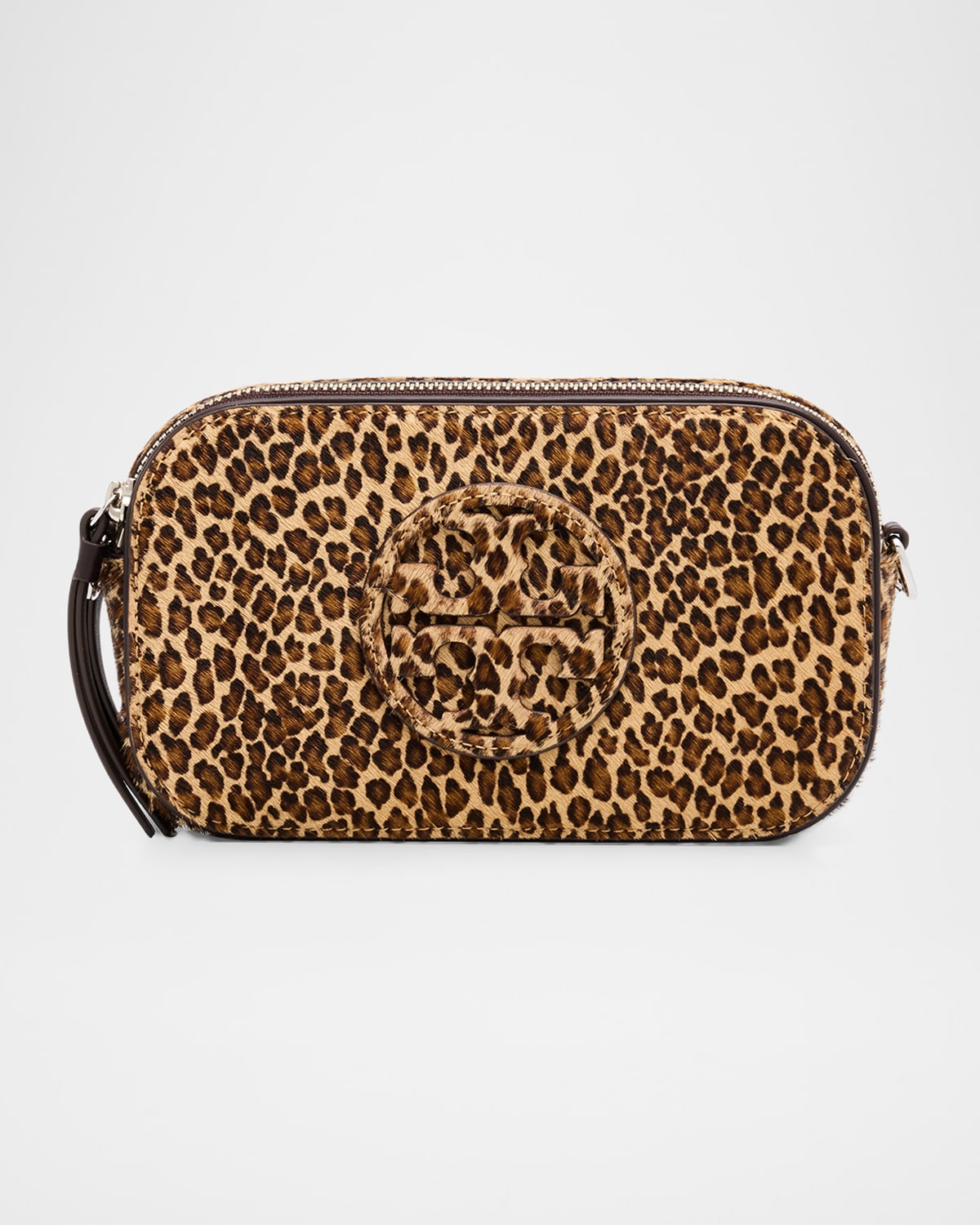 Tory Burch Miller Leopard-Print Calf Hair Crossbody Bag