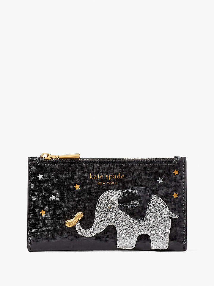 Kate Spade Au Ellie Embellished Small Slim Bifold Wallet