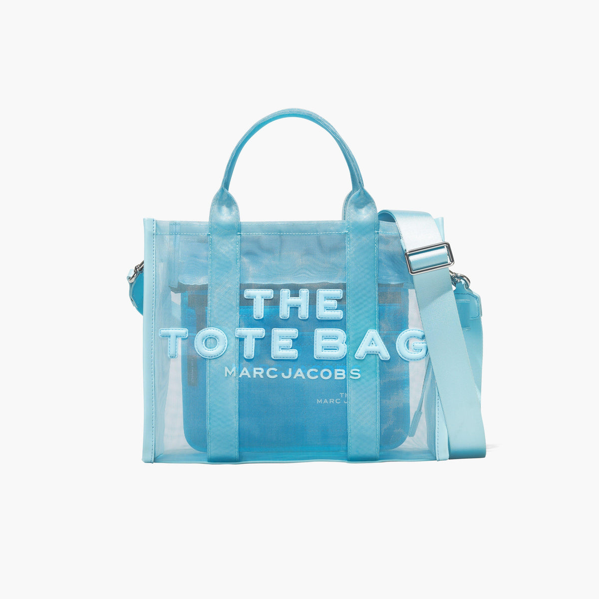 Marc Jacobs The Mesh Medium Tote Bag in Pale Blue