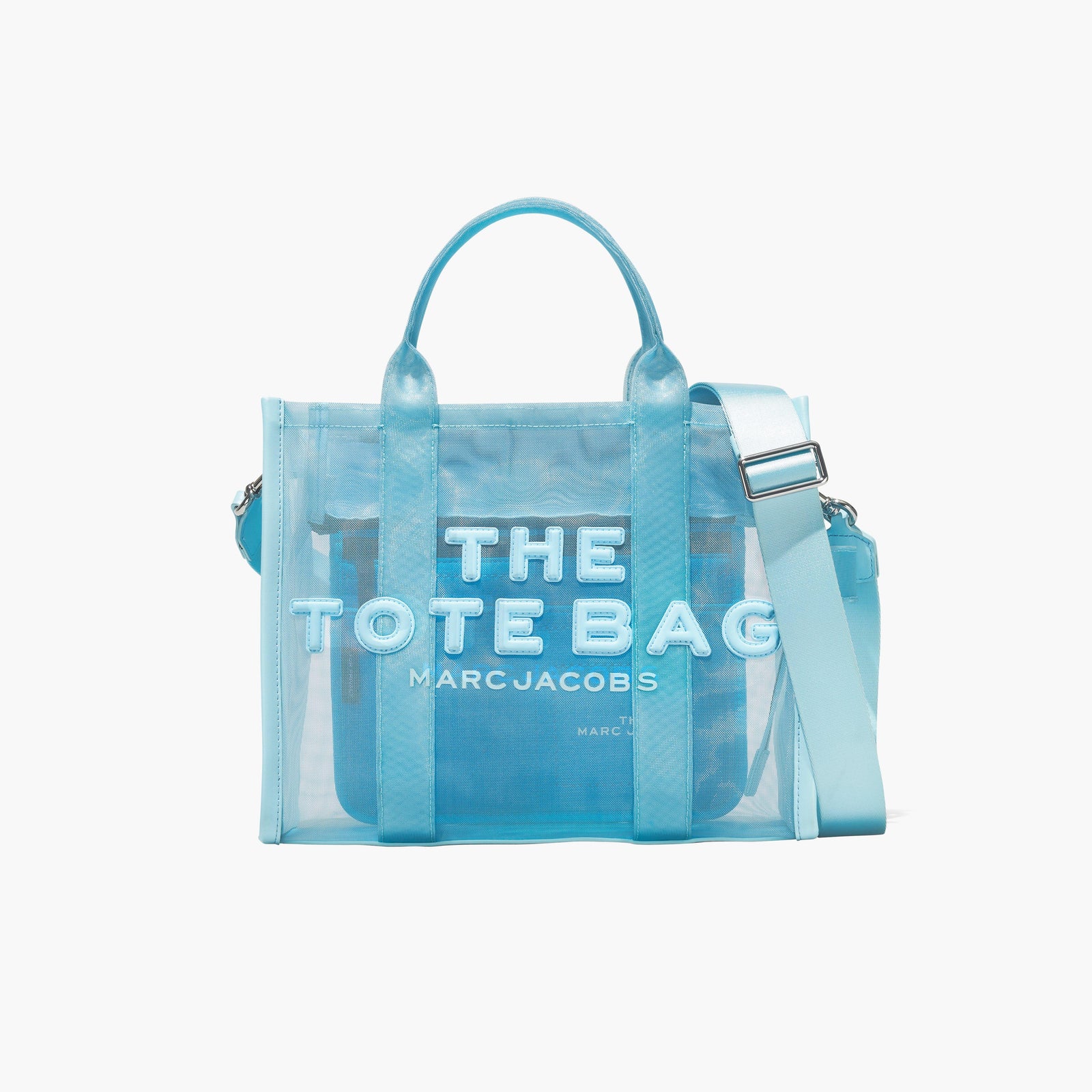 Marc Jacobs The Mesh Medium Tote Bag in Pale Blue