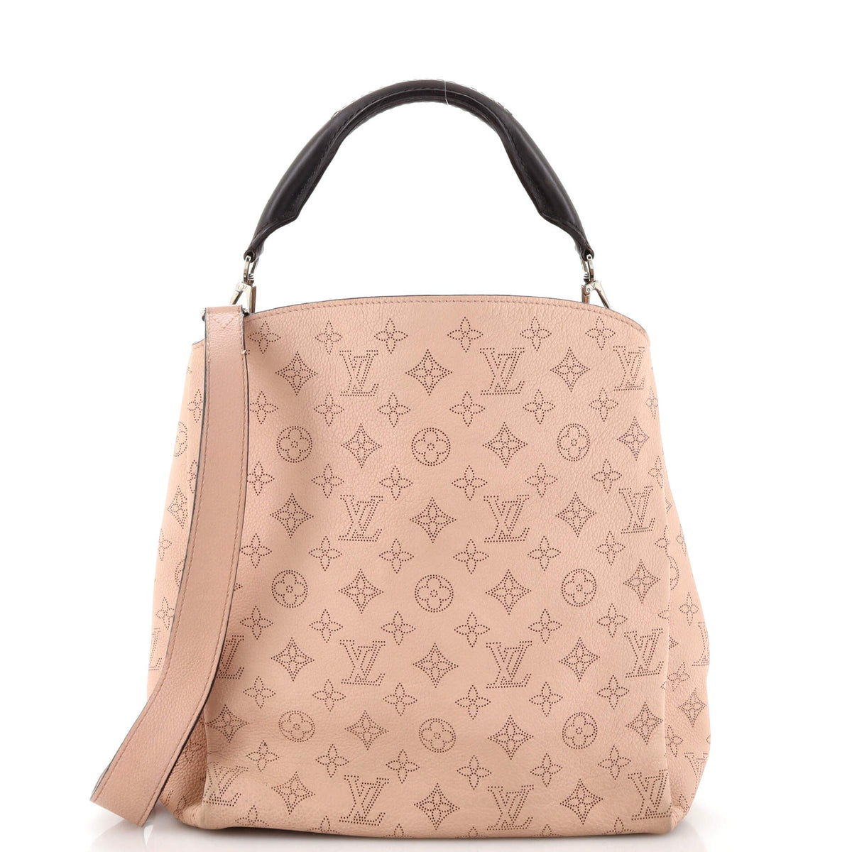 Louis Vuitton Babylone Handbag Mahina Leather PM