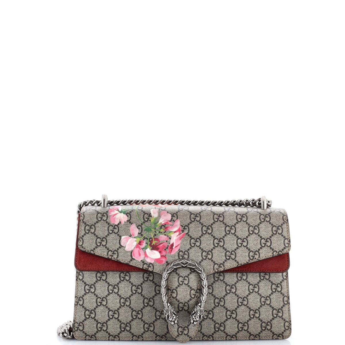 Gucci GUCCI Dionysus Bag Blooms Print GG Coated Canvas Small