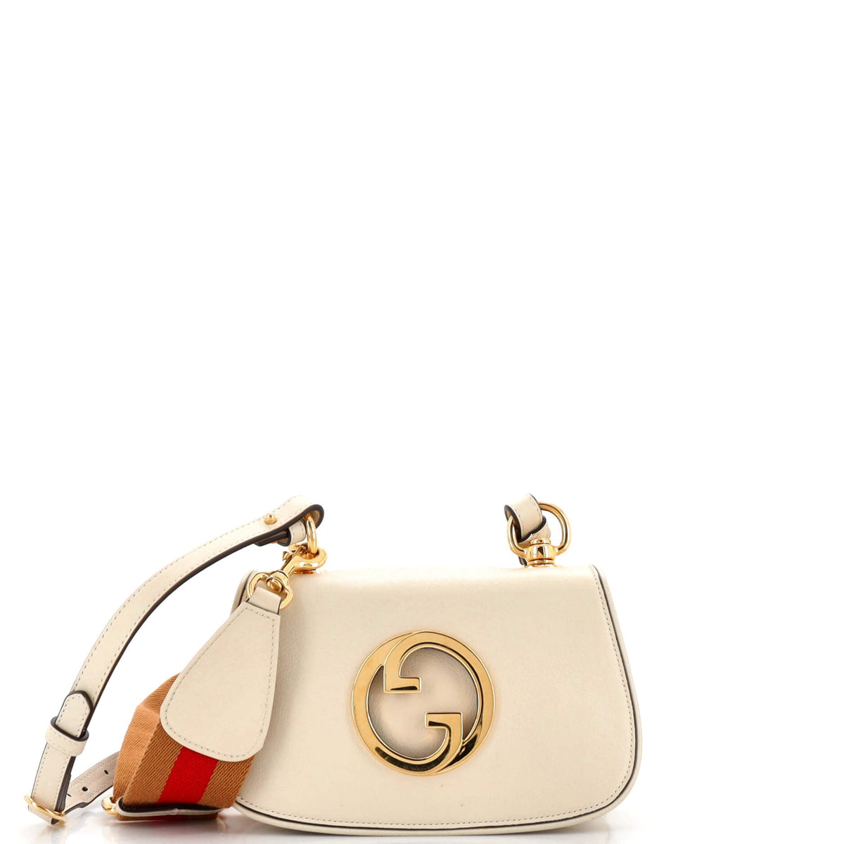 Gucci GUCCI Blondie NM Flap Bag Leather Mini