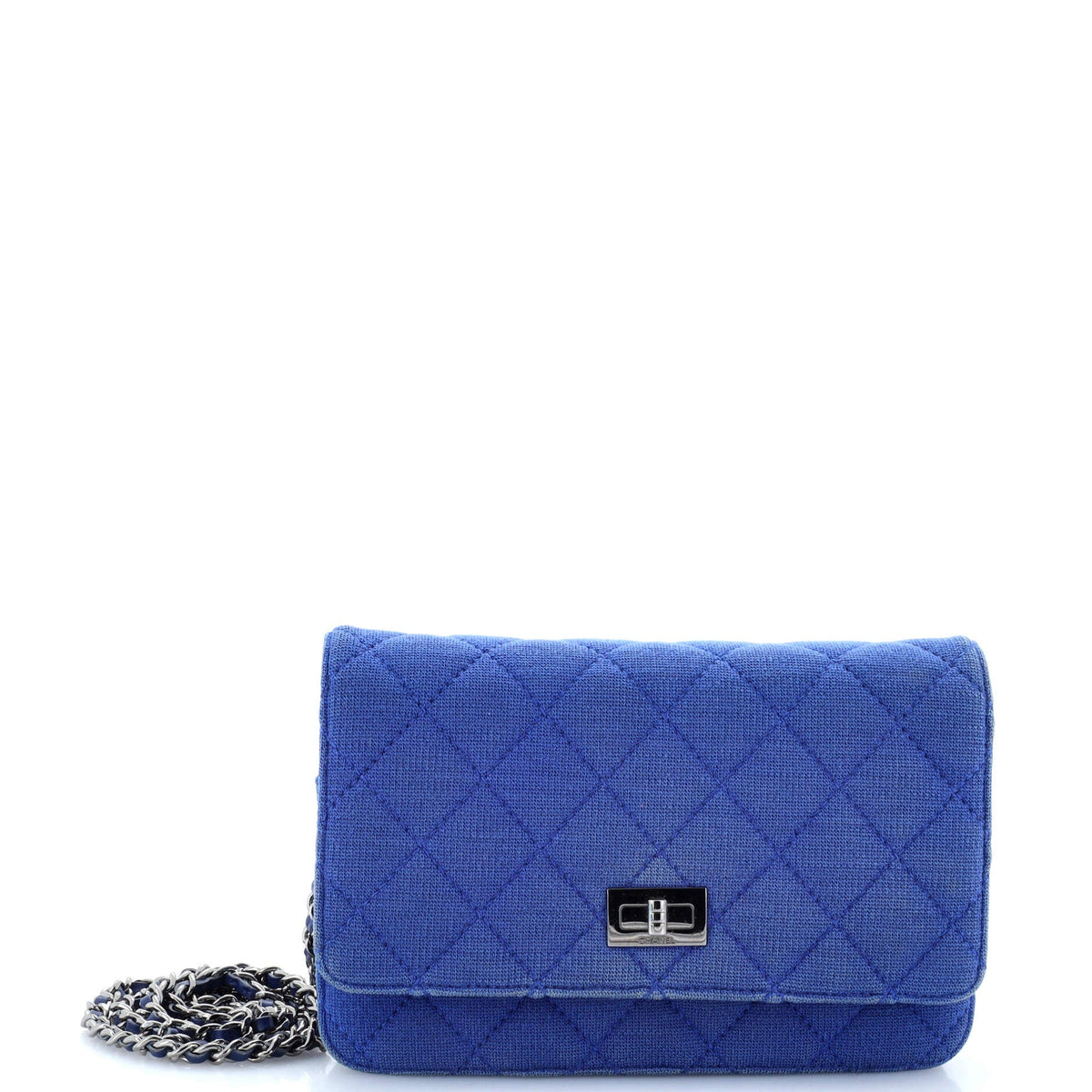 Chanel CHANEL Reissue 2.55 Wallet on Chain Quilted Jersey