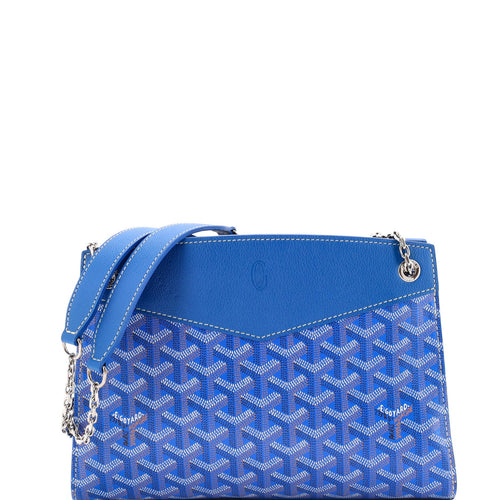 GOYARD Structured Rouette Chain Shoulder Bag Coated Canvas PM
