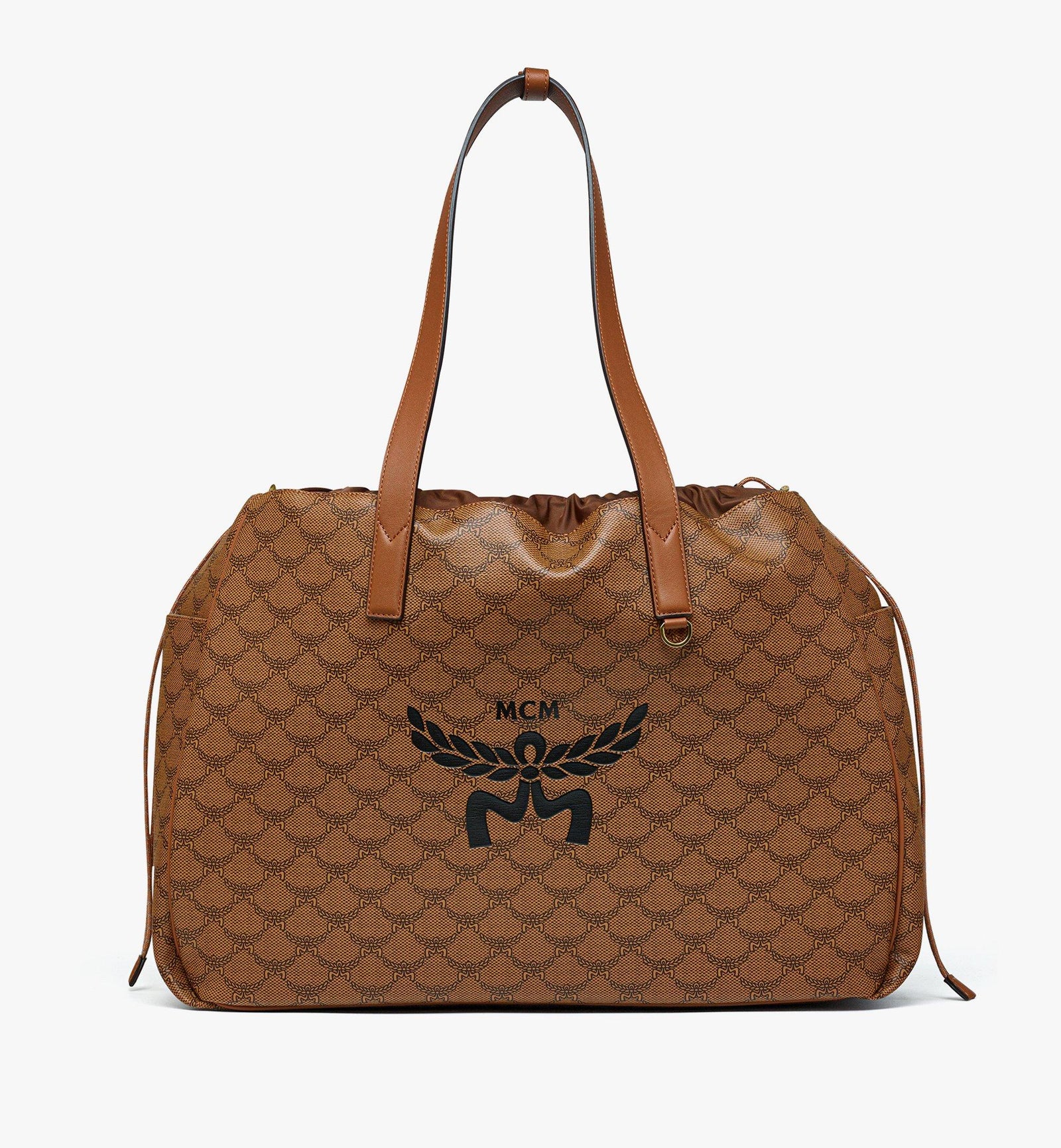 MCM Himmel Drawstring Tote In Lauretos