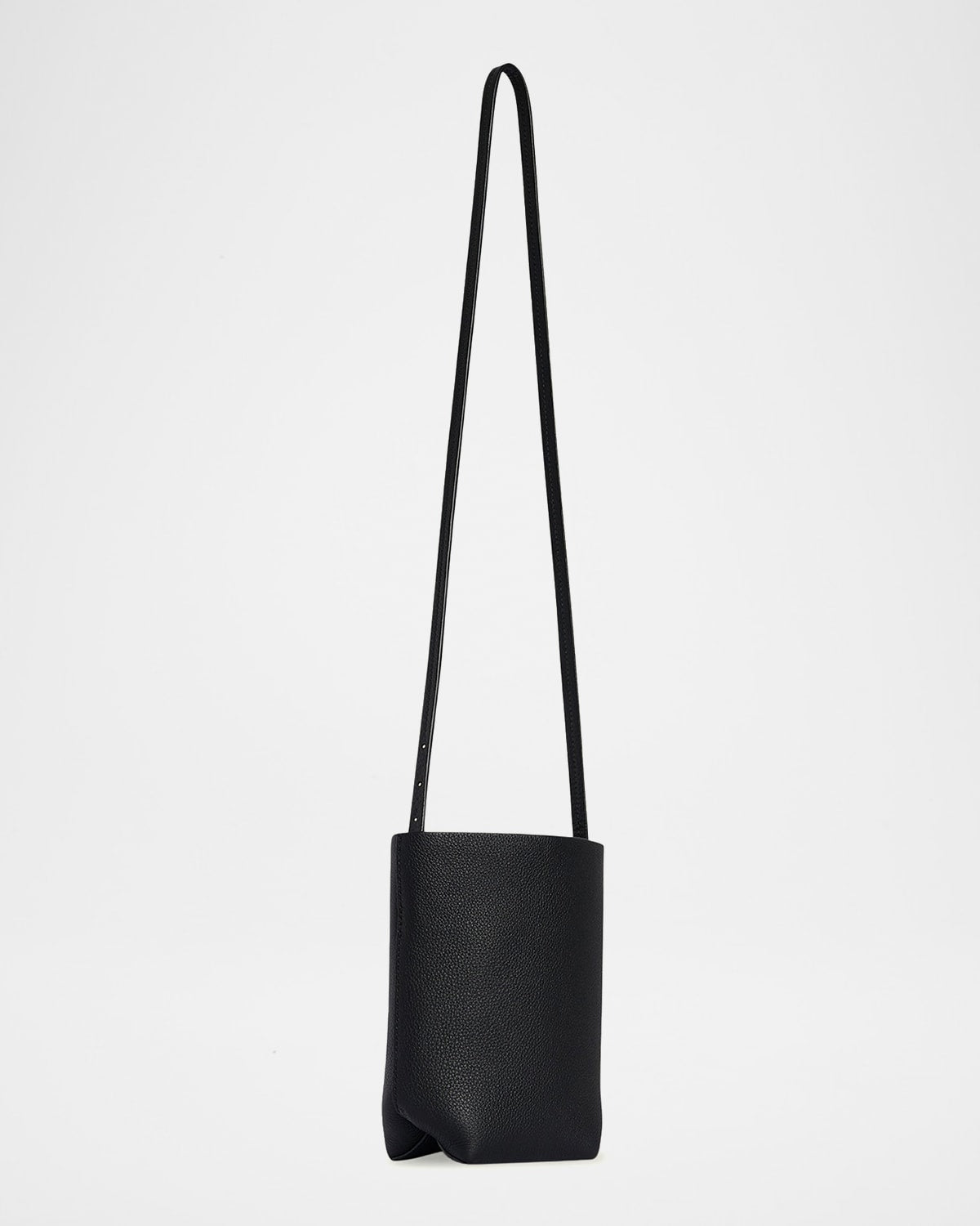 The Row Park North-South Crossbody Tote Bag in Leather