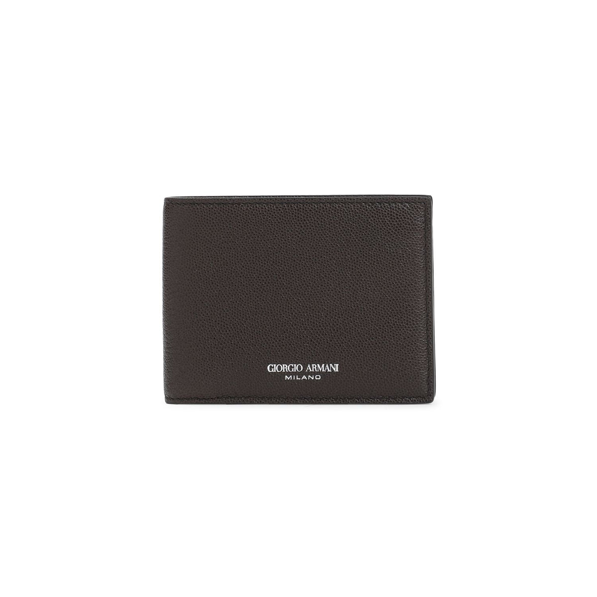 Giorgio Armani Men's Bi-Fold Wallet in Brown | Size UNICA | Y2R120YR56J
