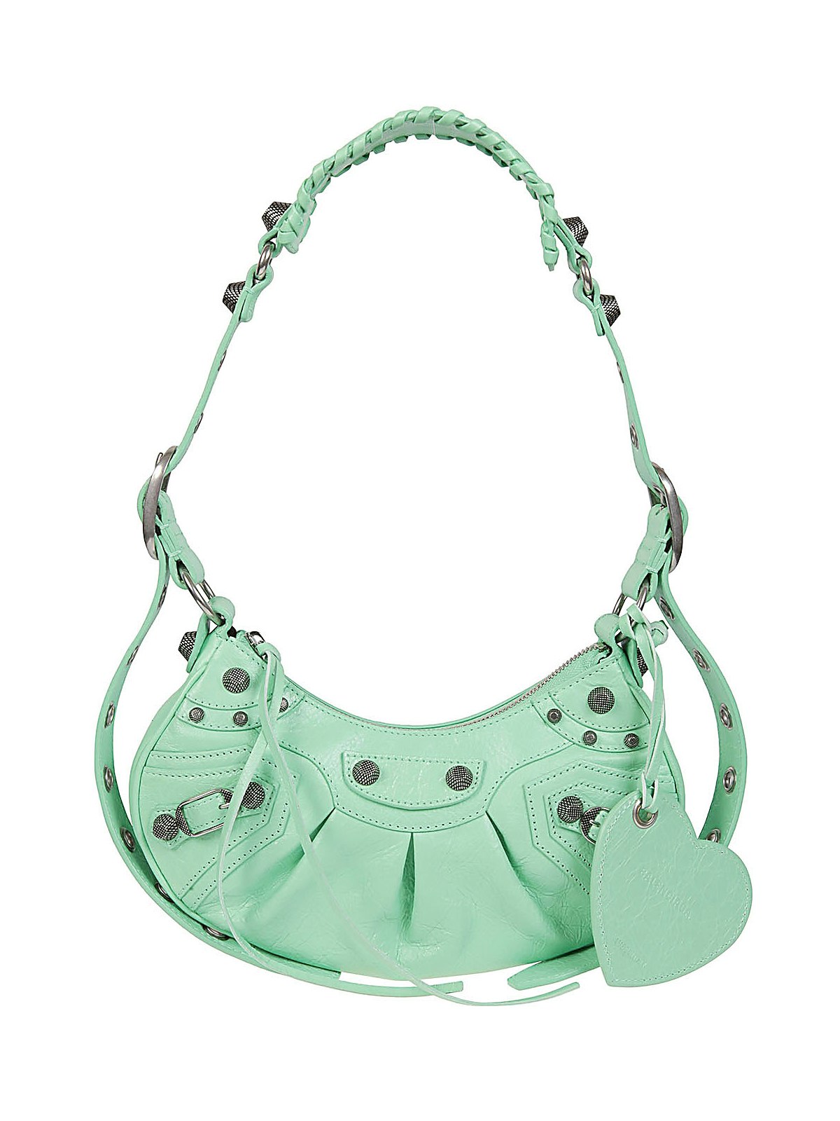 Balenciaga Women's Le Cagole Xs Shoulder Bag in Green | Size UNI | 6713091VG9Y3823