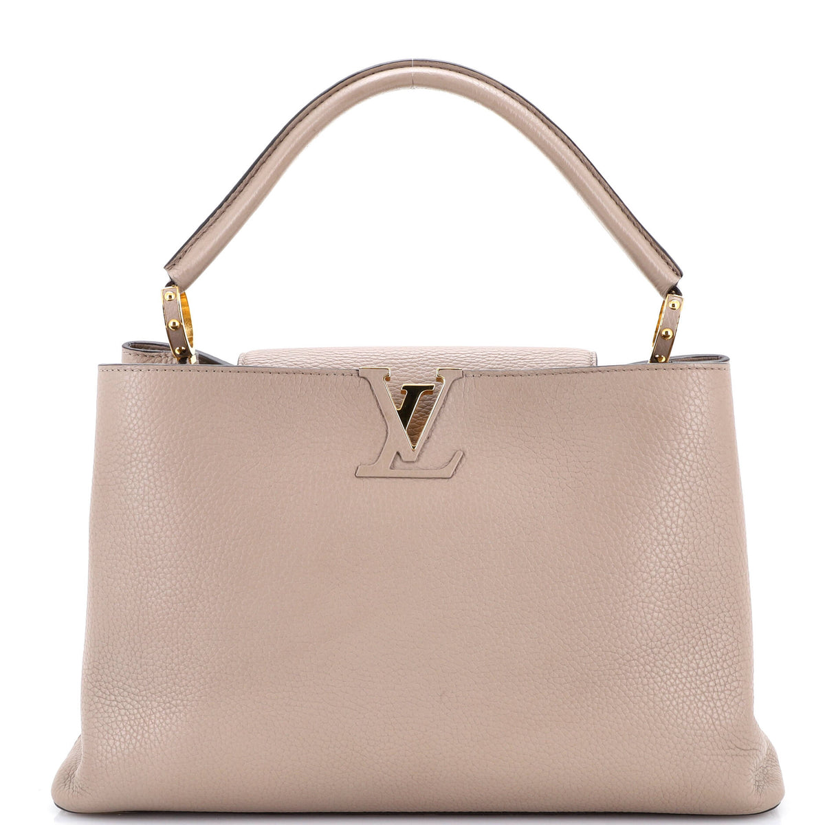 Louis Vuitton Capucines Bag Leather MM