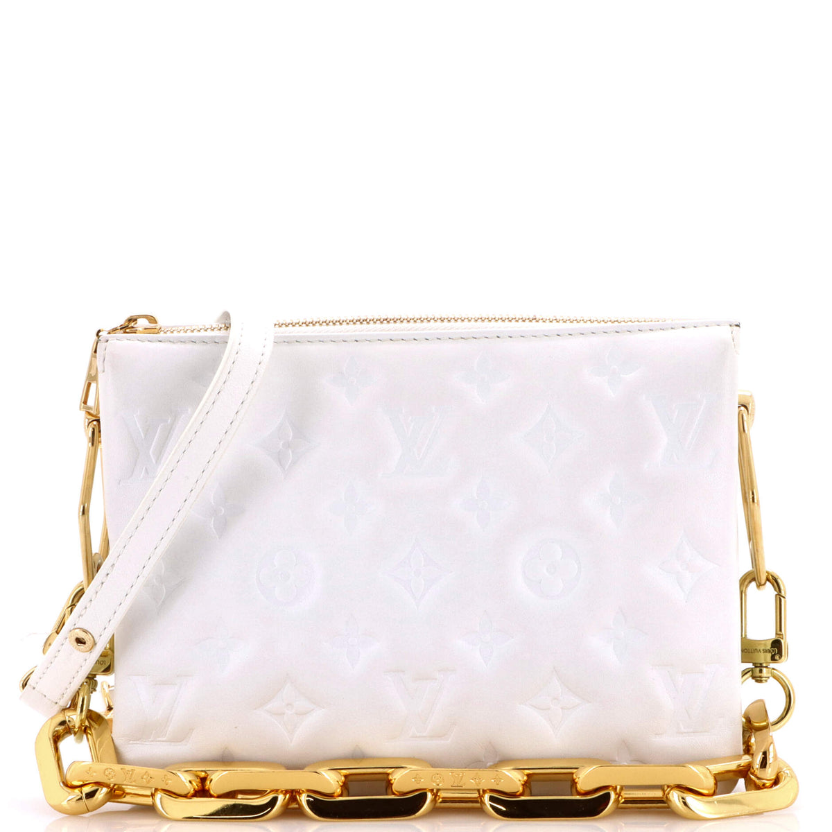 Louis Vuitton Coussin Bag Monogram Embossed Lambskin BB