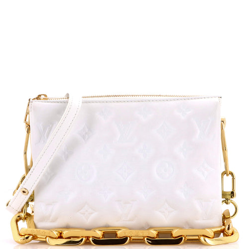 Coussin Bag Monogram Embossed Lambskin BB