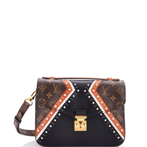 Pochette Metis Limited Edition Brogue Reverse Monogram Canvas and Leather