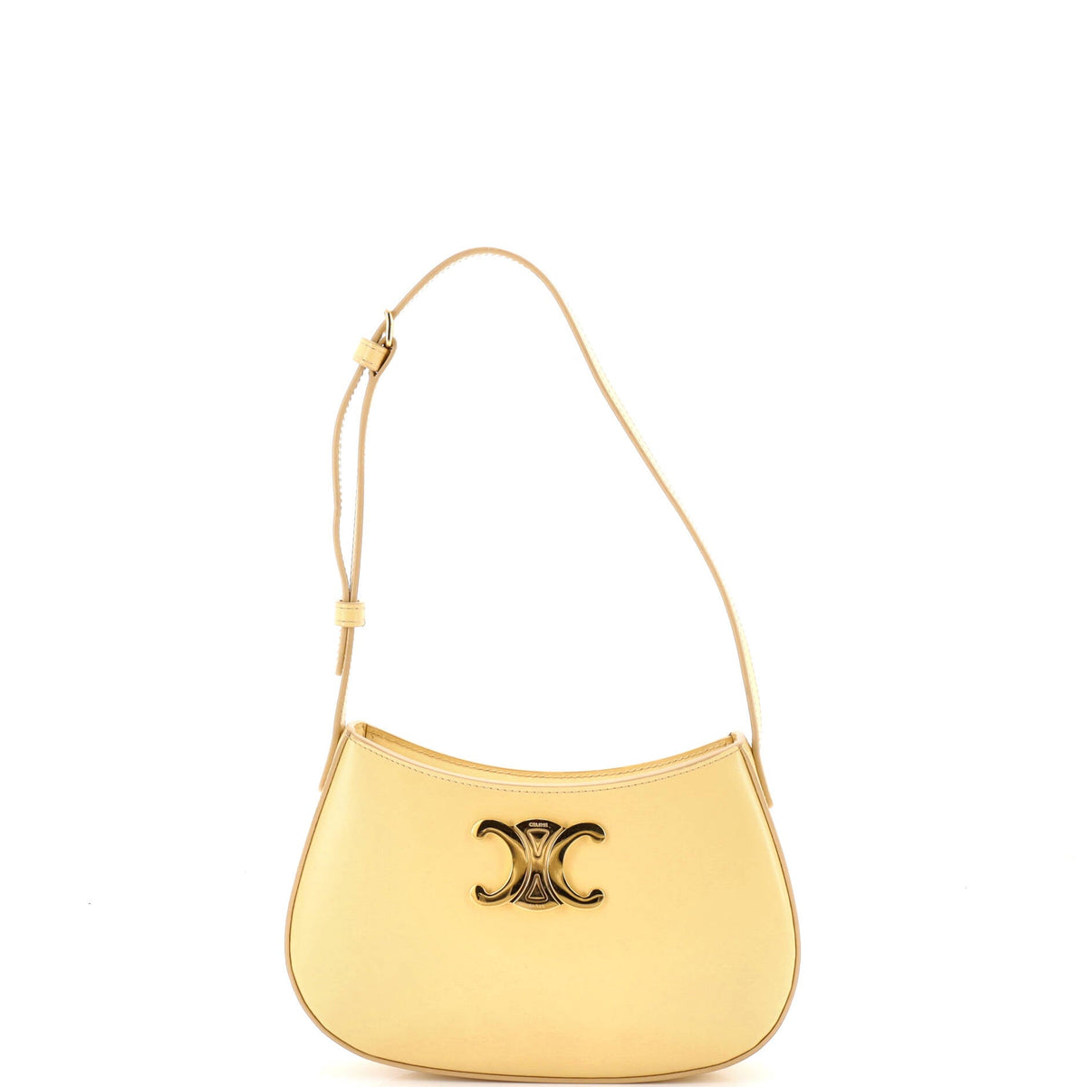 Celine CELINE Triomphe Tilly Bag Smooth Calfskin Medium