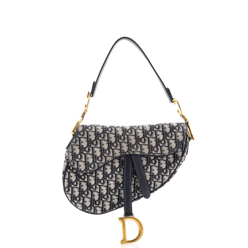 Saddle Handbag Oblique Canvas Medium