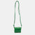 Green Intrecciato Patent Leather Candy Loop Crossbody Bag