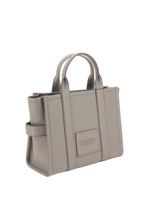 Marc Jacobs Belt Shoulder Shoulder Grained Calf Leather Tote Bag - Gray