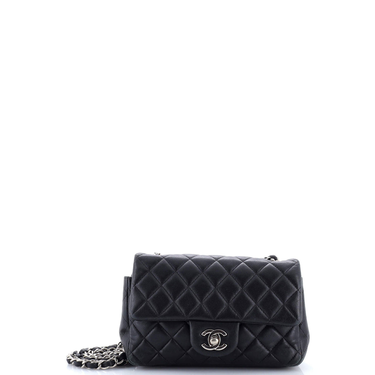 Chanel CHANEL Classic Single Flap Bag Quilted Lambskin Mini