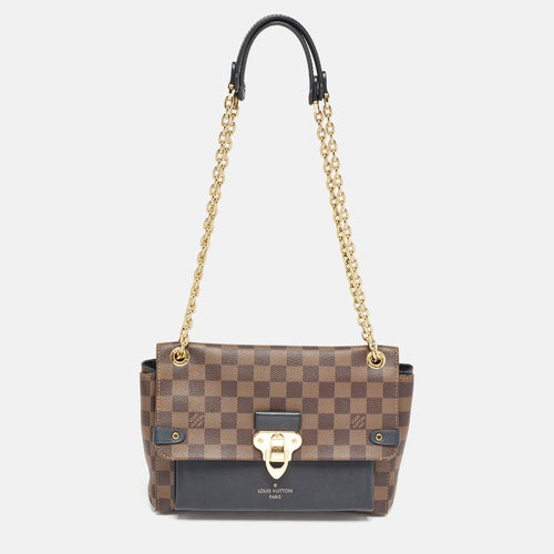 Black Damier Ebene Canvas Vavin PM Bag