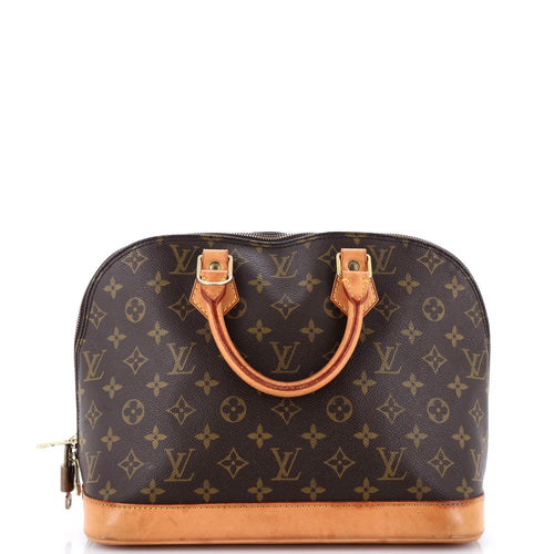 Vintage Alma Handbag Monogram Canvas PM
