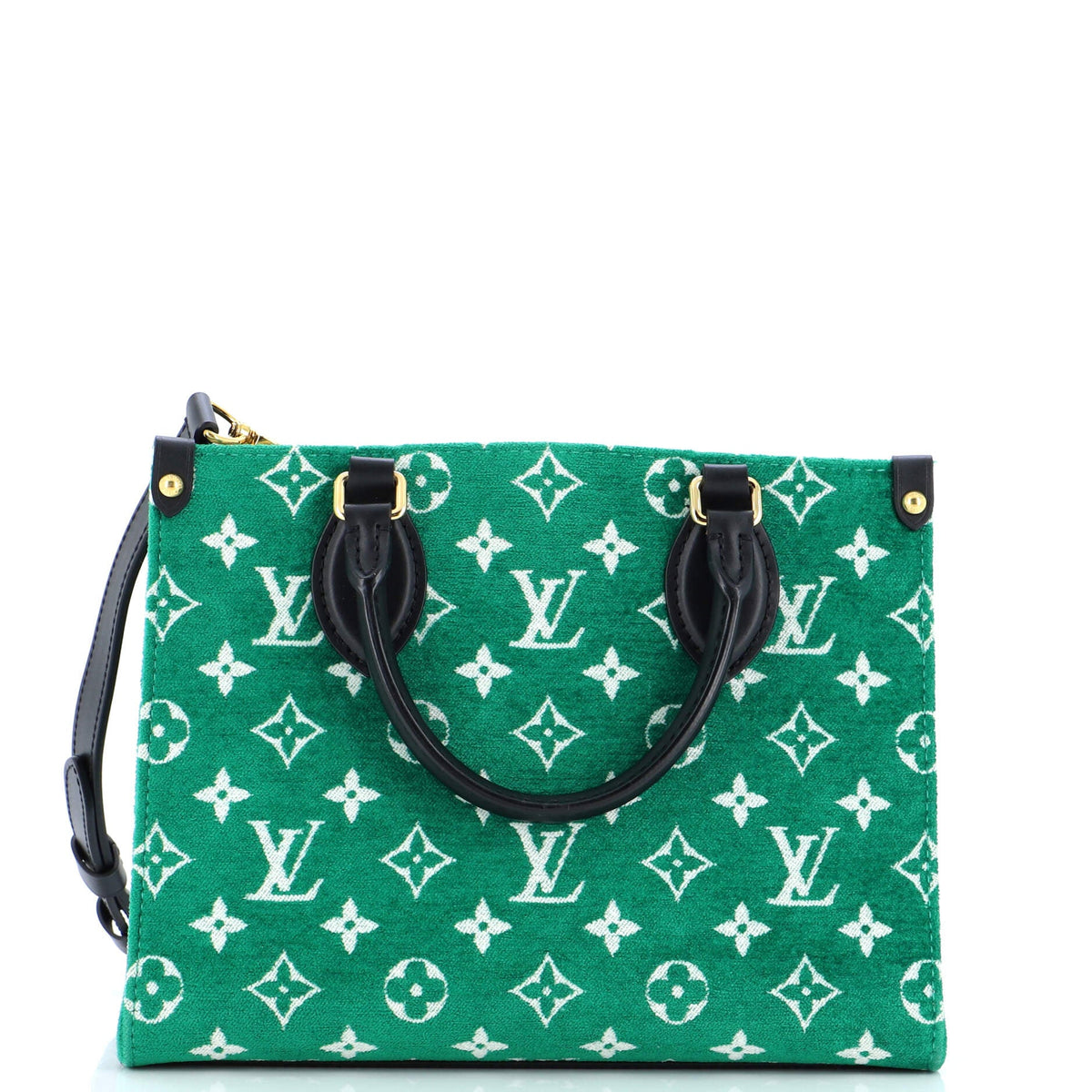 Louis Vuitton OnTheGo Tote LV Match Monogram Jacquard Velvet PM