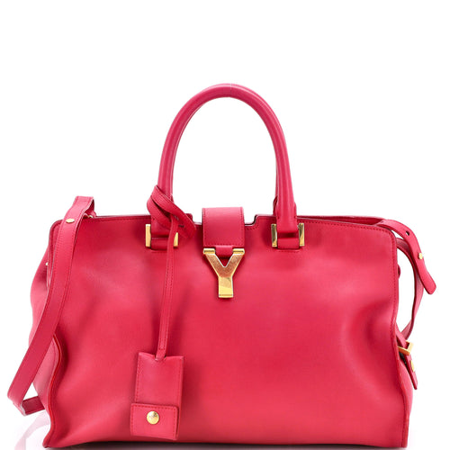 Classic Y Cabas Leather Small