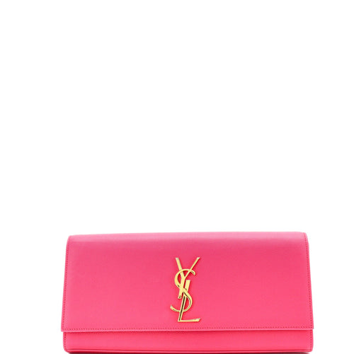 Classic Monogram Clutch Leather Long