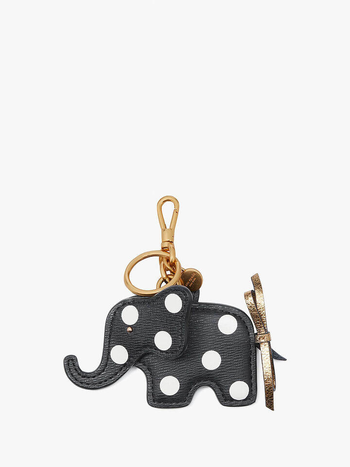 Kate Spade Au Ellie Polka Dot Elephant Key Fob