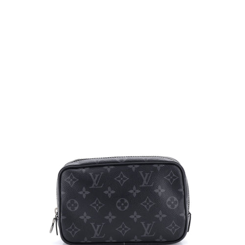 Toiletry Pouch Monogram Eclipse Canvas PM