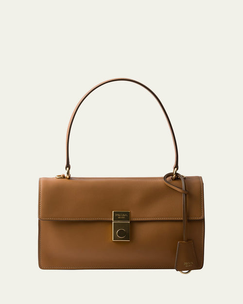 Sound Medium Soft Leather Top-Handle Bag