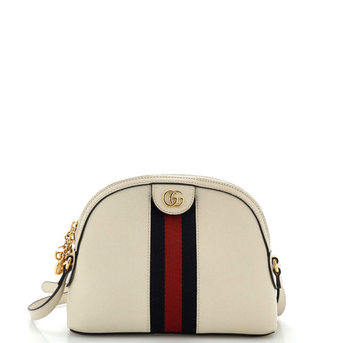 GUCCI Ophidia Dome Shoulder Bag Leather Small